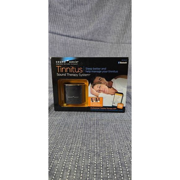 Sound Oasis Tinnitus Sound Therapy System with Bluetooth - Picture 1 of 7